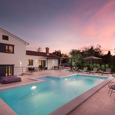 Villa Del Sol With Large Garden Perfect For Families Labin  Exteriör bild